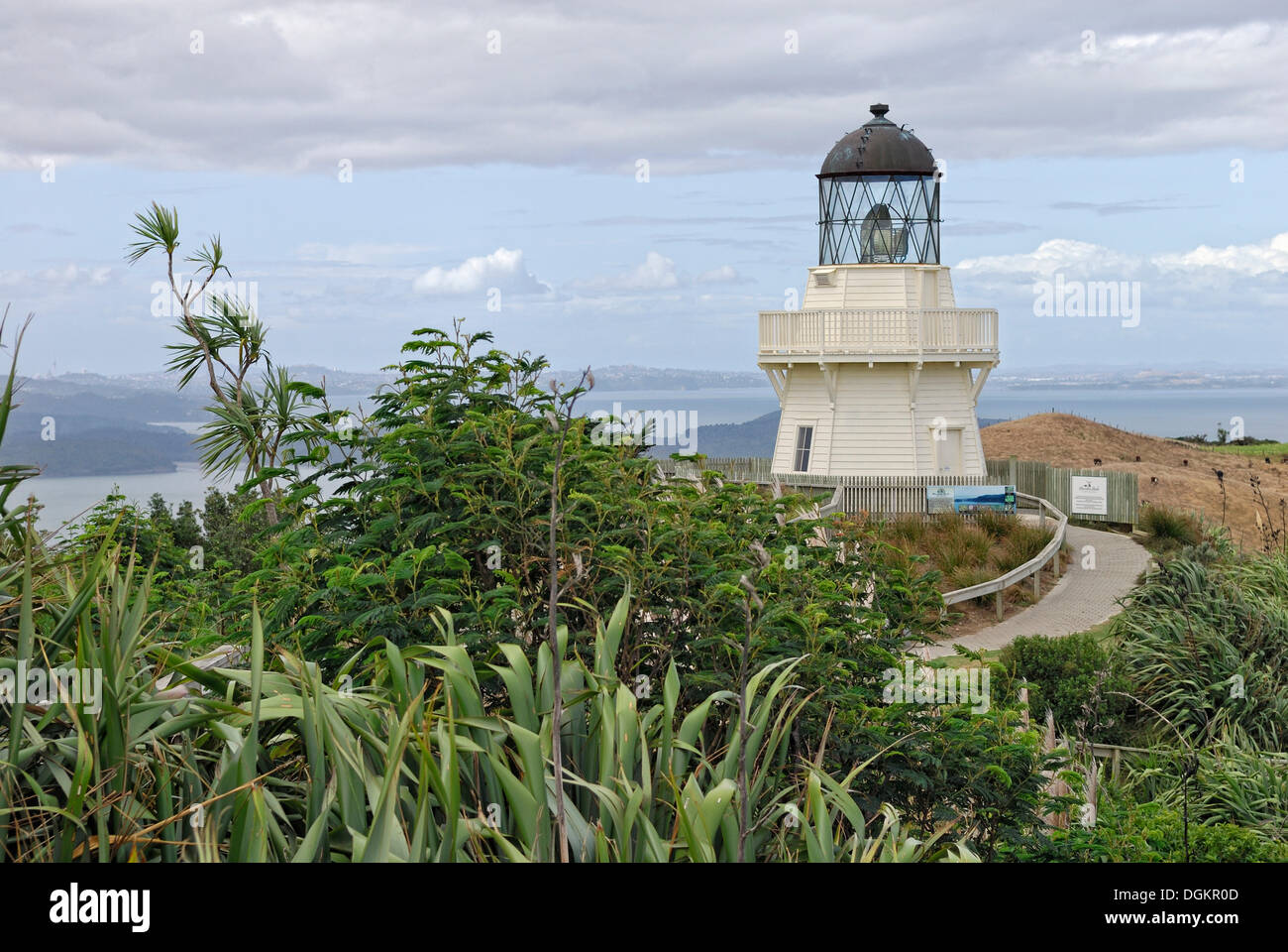 Manukau Heads Lighthouse, Manukau Peninsula, North Island, New Zealand