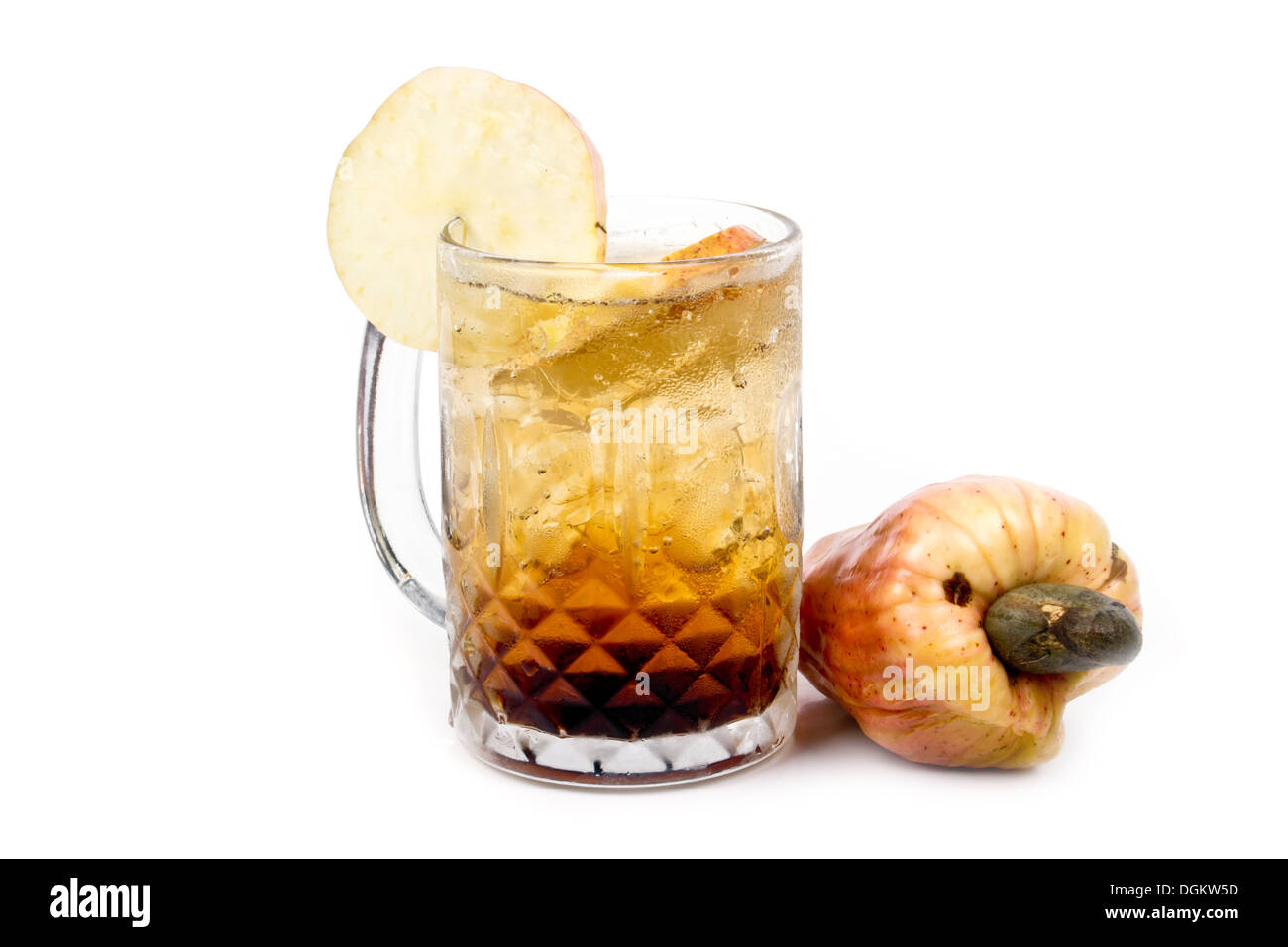 cashew apple drink mixed with soda water Stock Photo Alamy