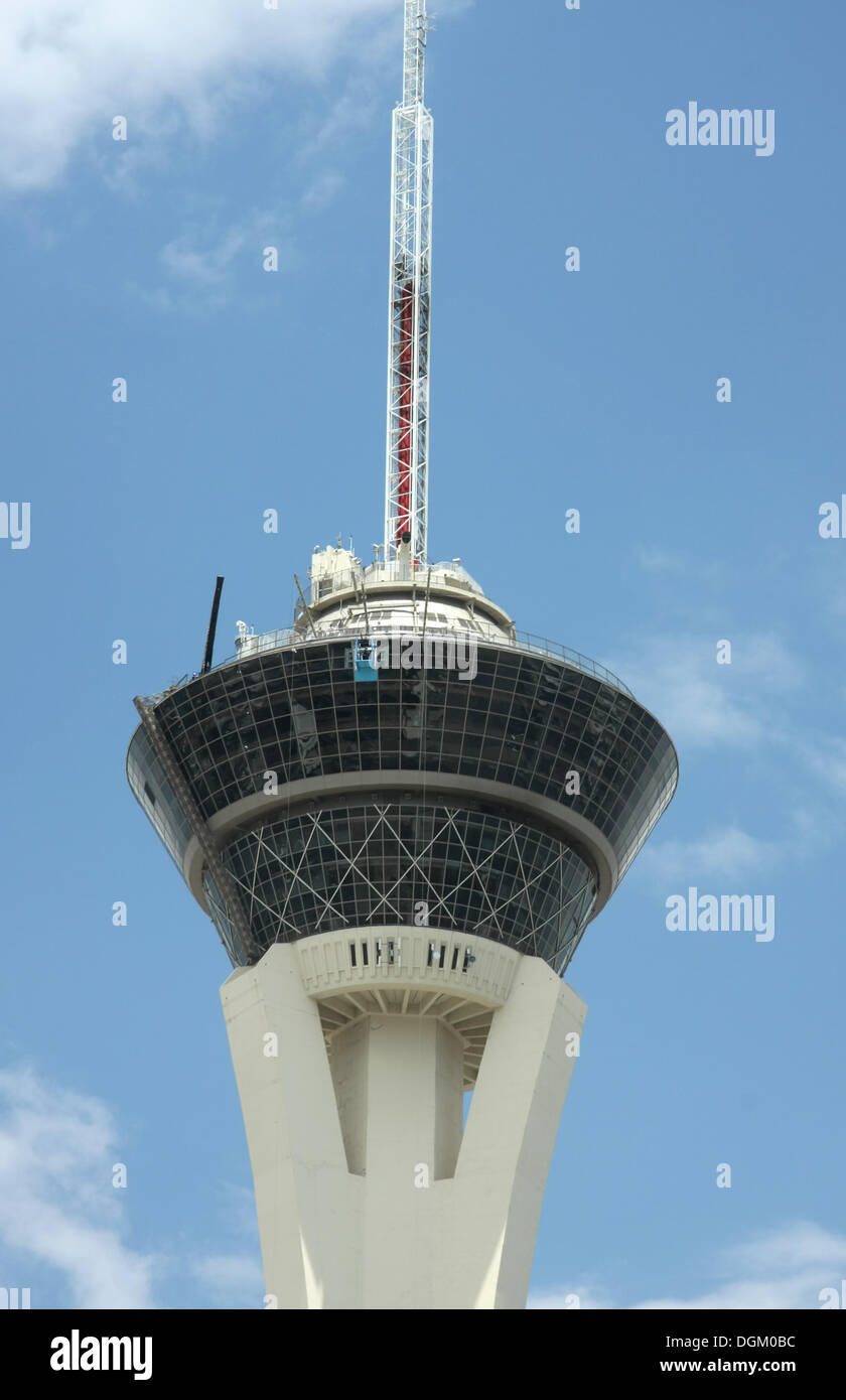 Stratosphere Big Shot, Las Vegas. No that's not an antenna on top of the  building, it's a thrill ride called the …