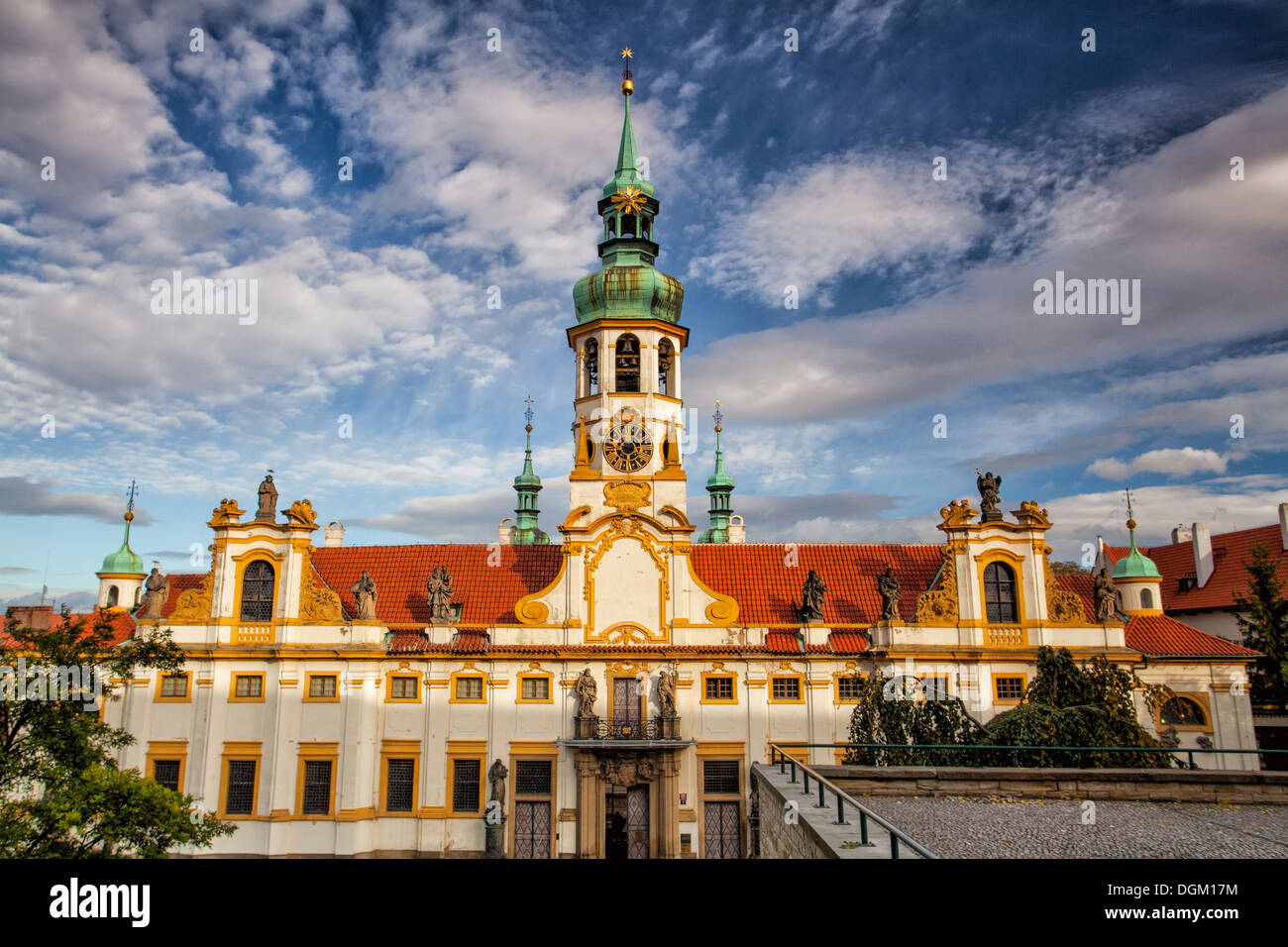 Loreta - the famous Prague pilgrim place Stock Photo