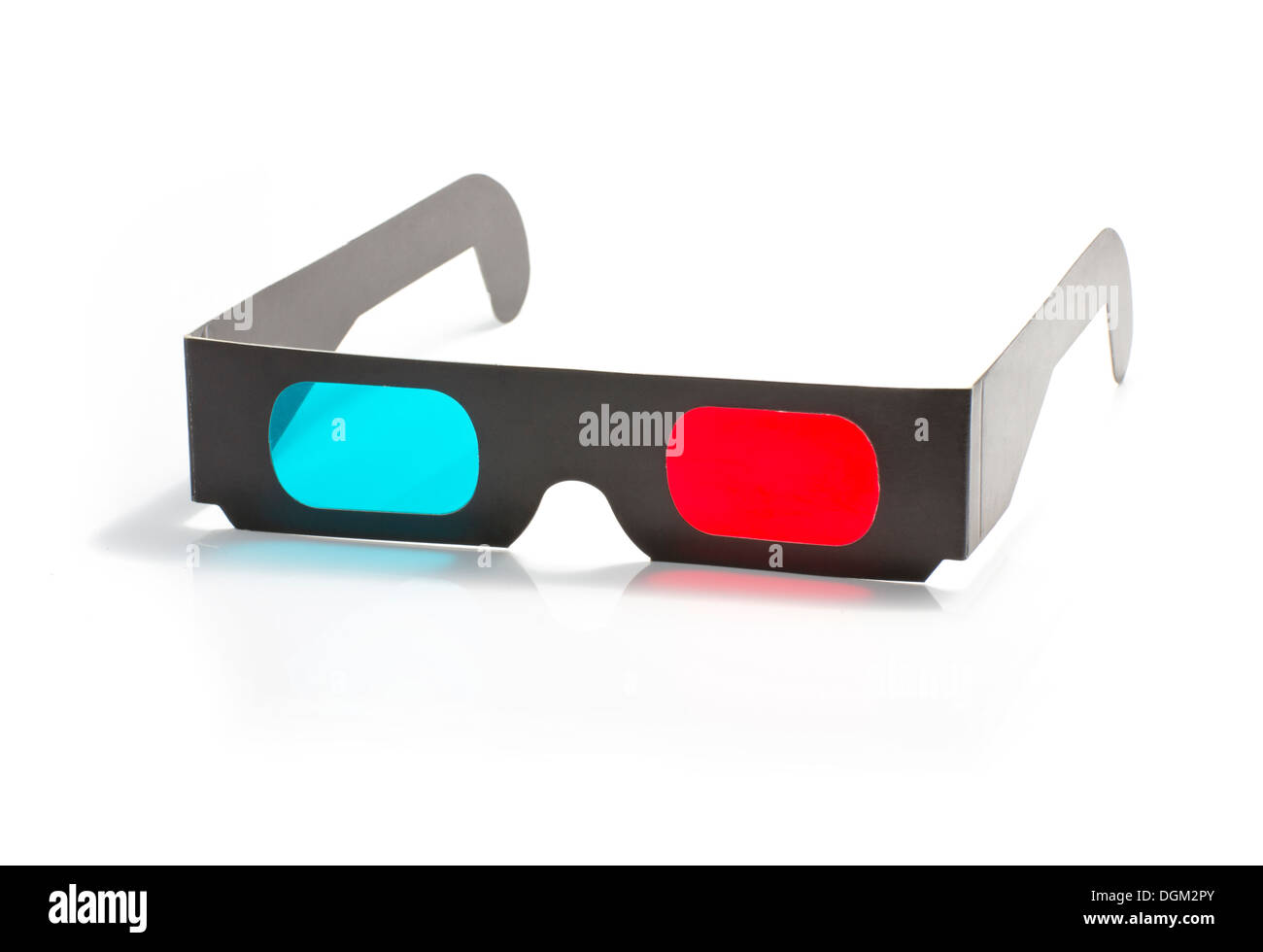 3D glasses isolated Stock Photo
