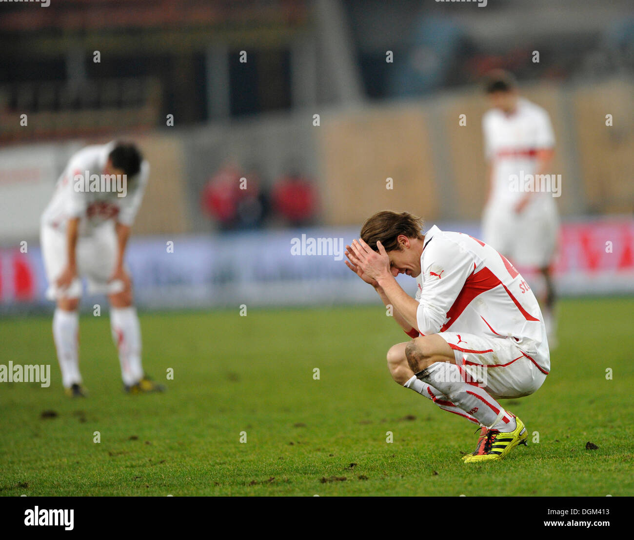 Disappointed players, Christian Gentner, VfB Stuttgart, football club