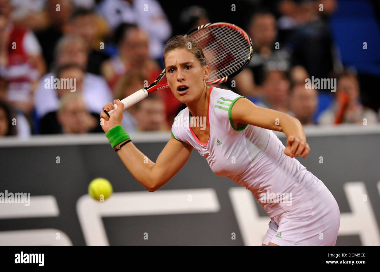 Andrea Petkovic, GER, Porsche Tennis Grand Prix Stuttgart 2011, Porsche Cup Ladies, Stuttgart, Baden-Wuerttemberg Stock Photo