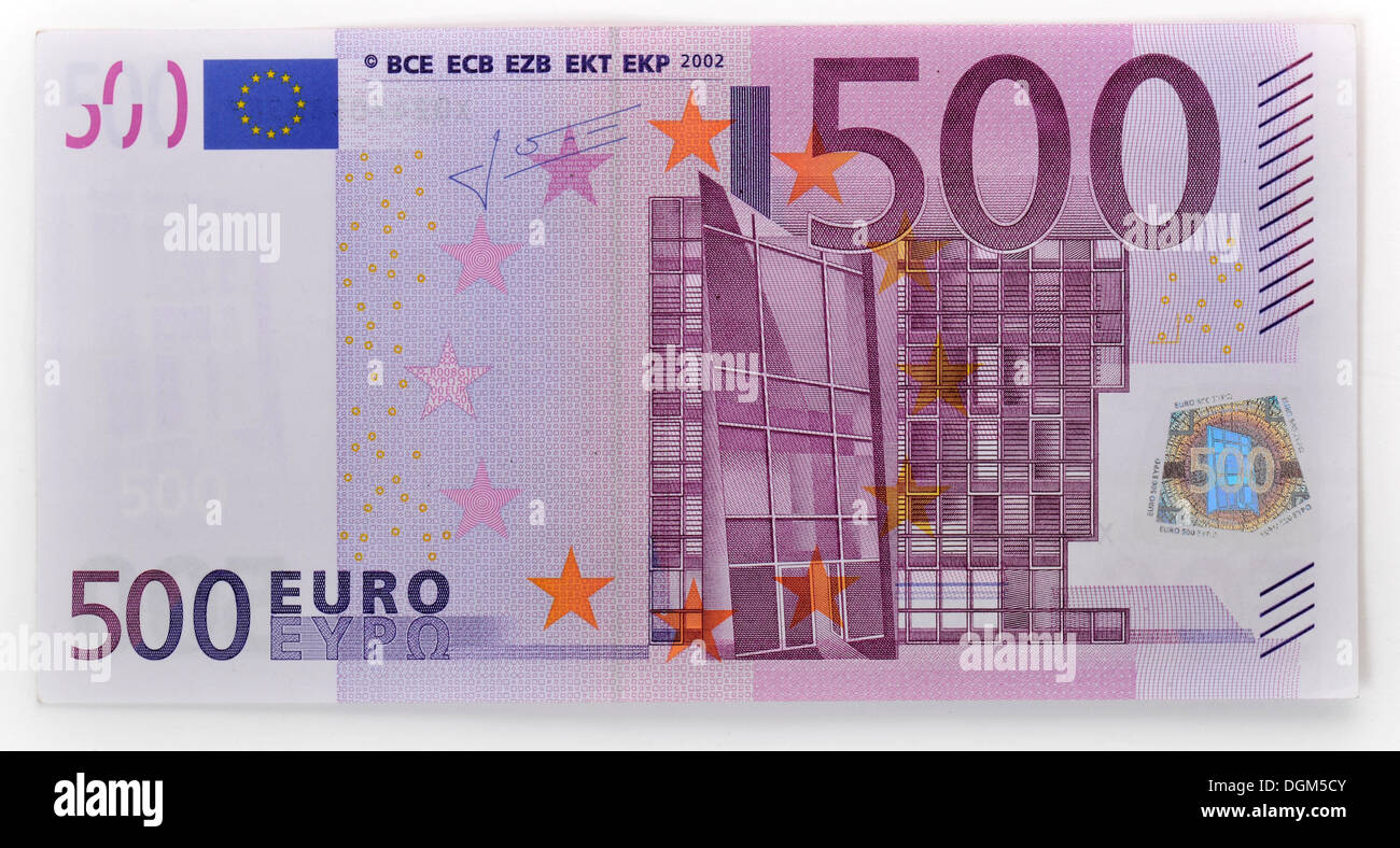 bedelaar Bestudeer omroeper 500 euro bill hi-res stock photography and images - Alamy
