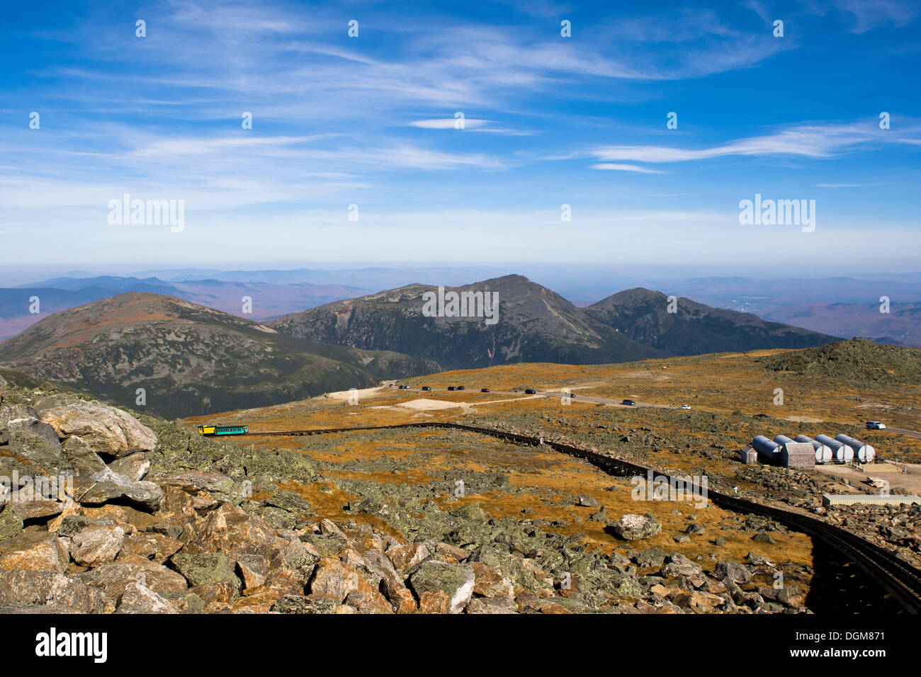 Mountain landscape, Mount Washington National Park, New Hampshire, USA 
