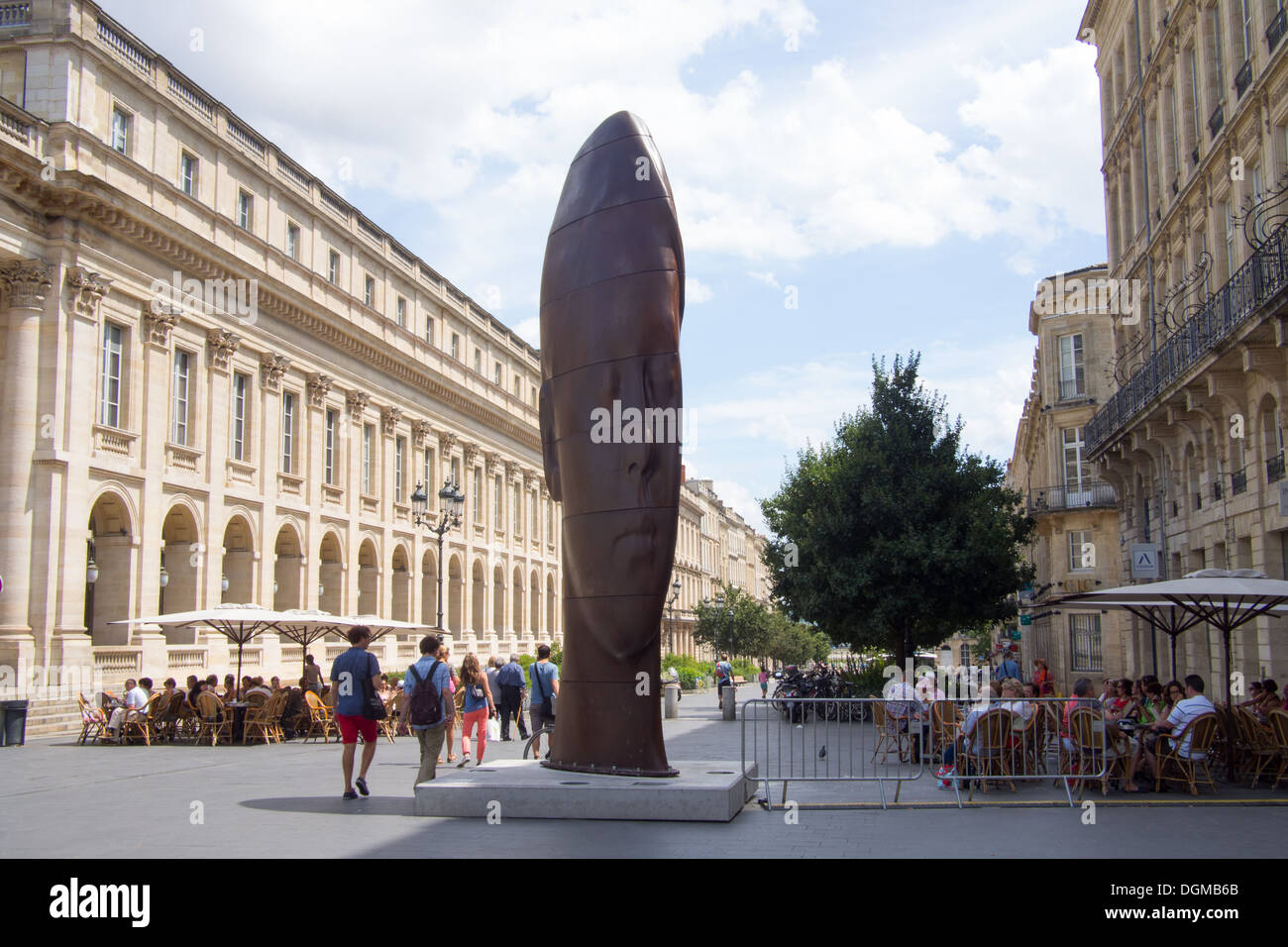 Bordeaux, in the Aquitaine Region of France. Stock Photo