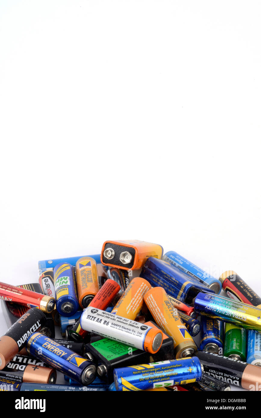 What to do with old batteries hires stock photography and images Alamy