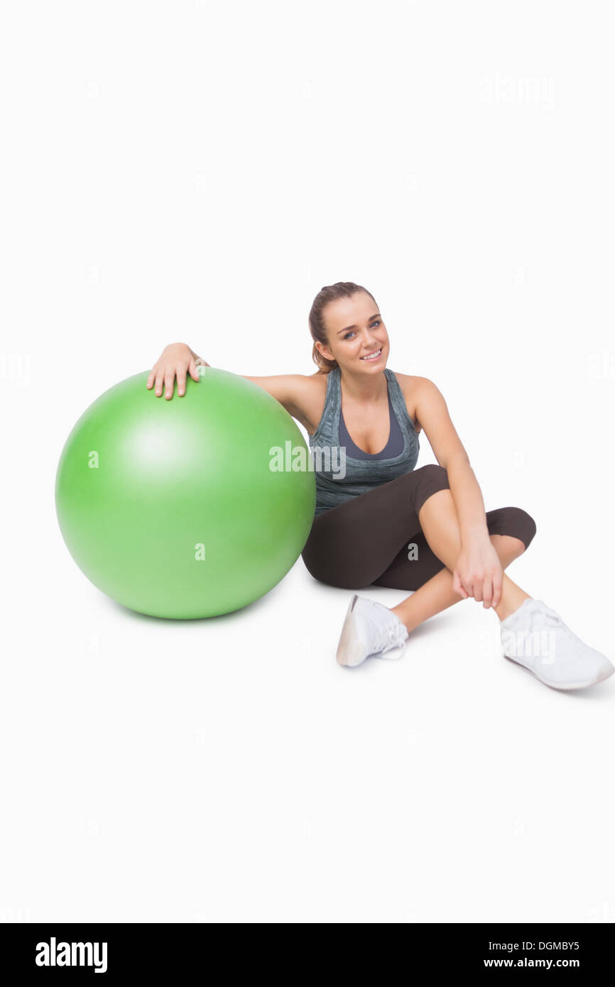 Sporty woman Cut Out Stock Images & Pictures - Alamy