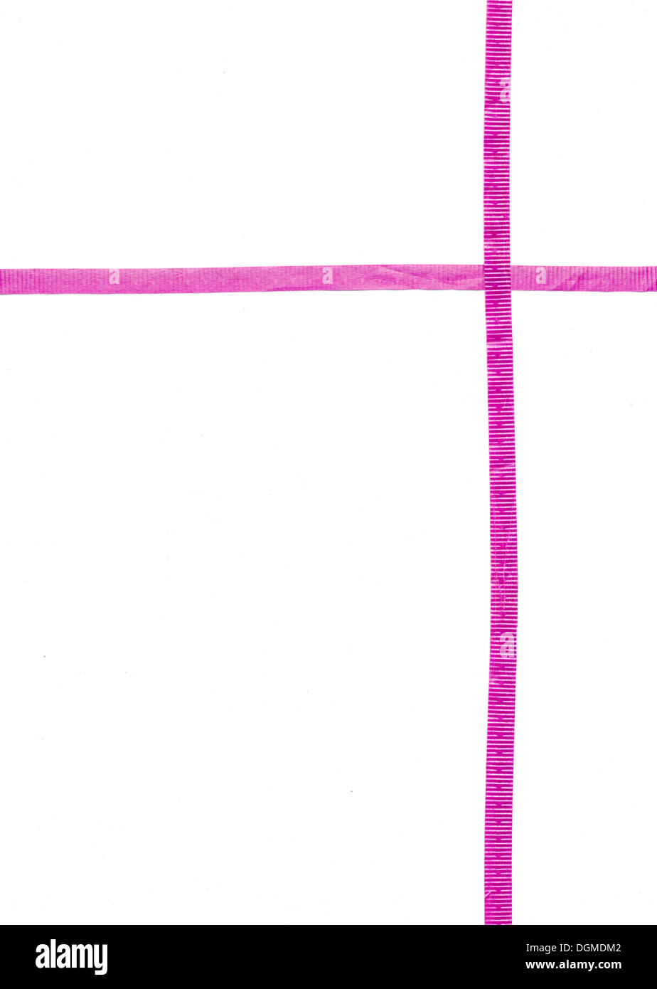 Red ribbon cross template isolated hi-res stock photography and images ...