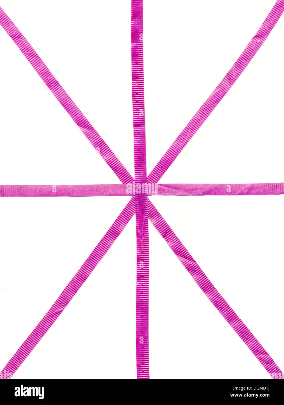 Red ribbon cross template isolated hi-res stock photography and images ...