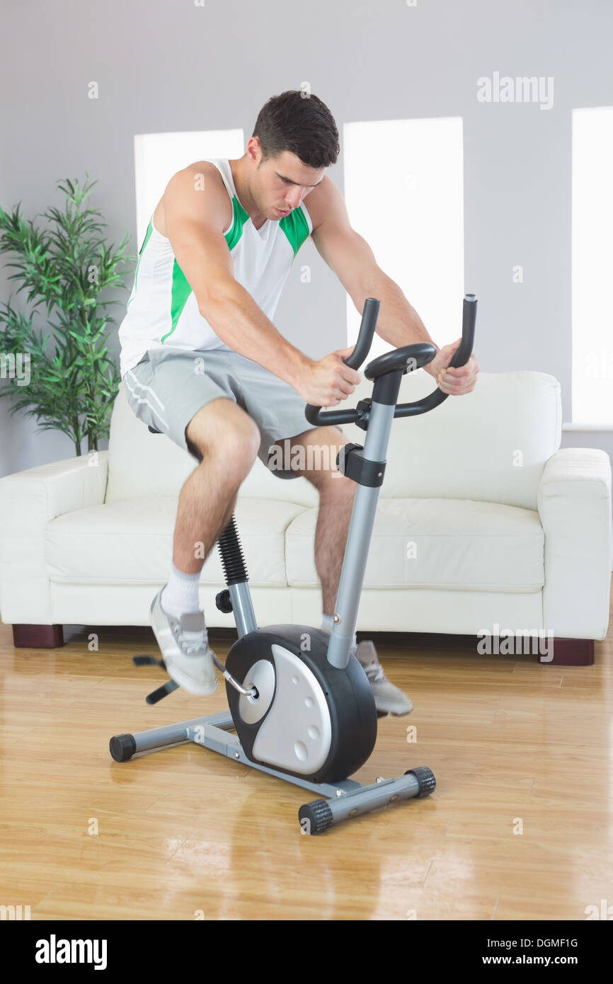 Adult sporty man training hi-res stock photography and images - Alamy