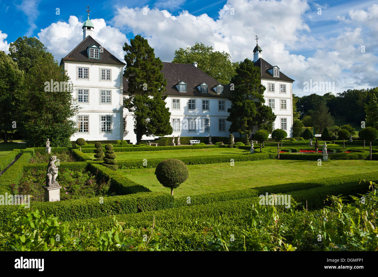 Stately Home, Castle, Panker Estate, Gut Panker, Panker, Schleswig-Holstein Stock Photo