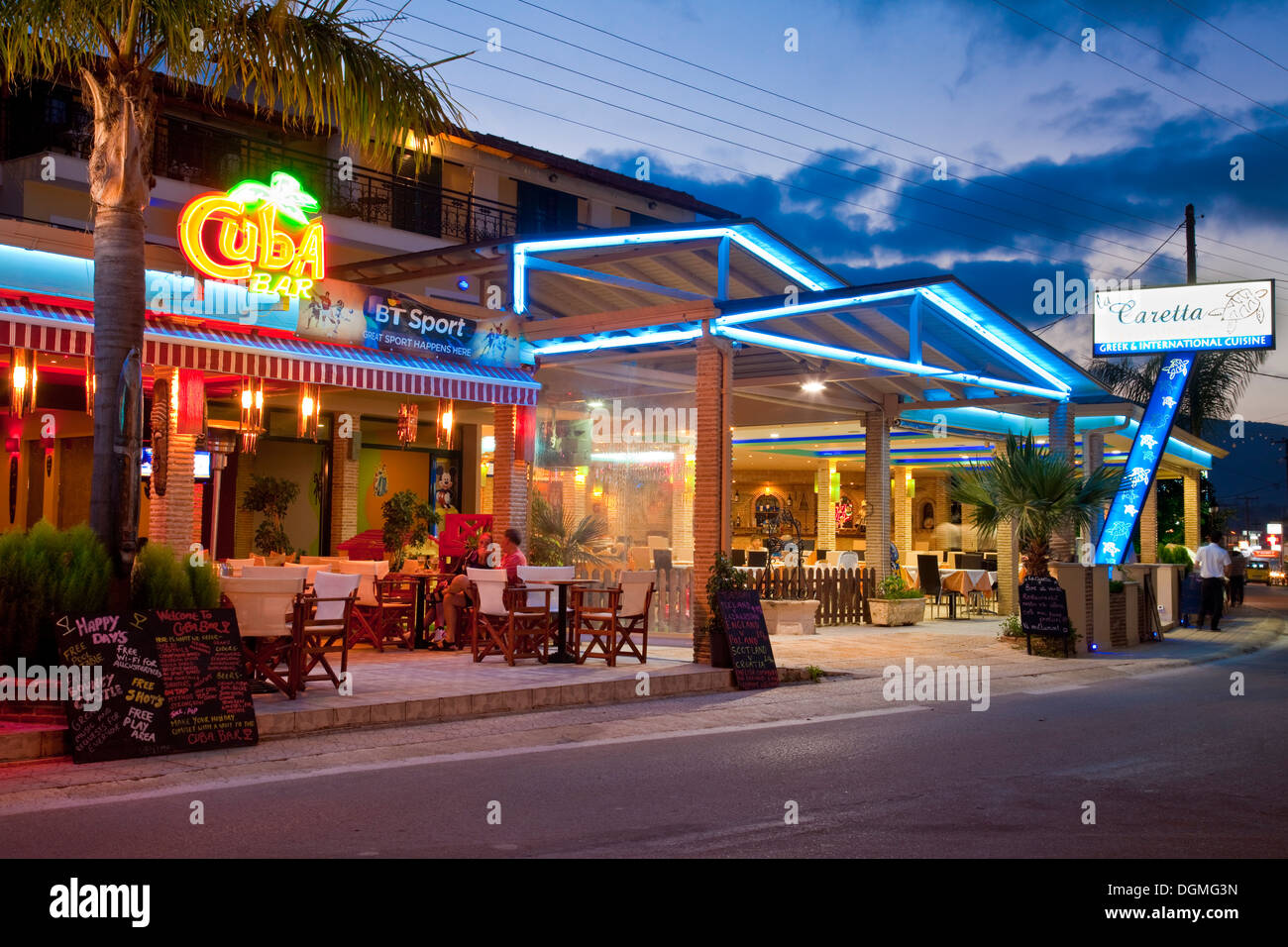 Bar, Alykanas, Zakynthos (Zante) Island, Greece Stock Photo 61917289