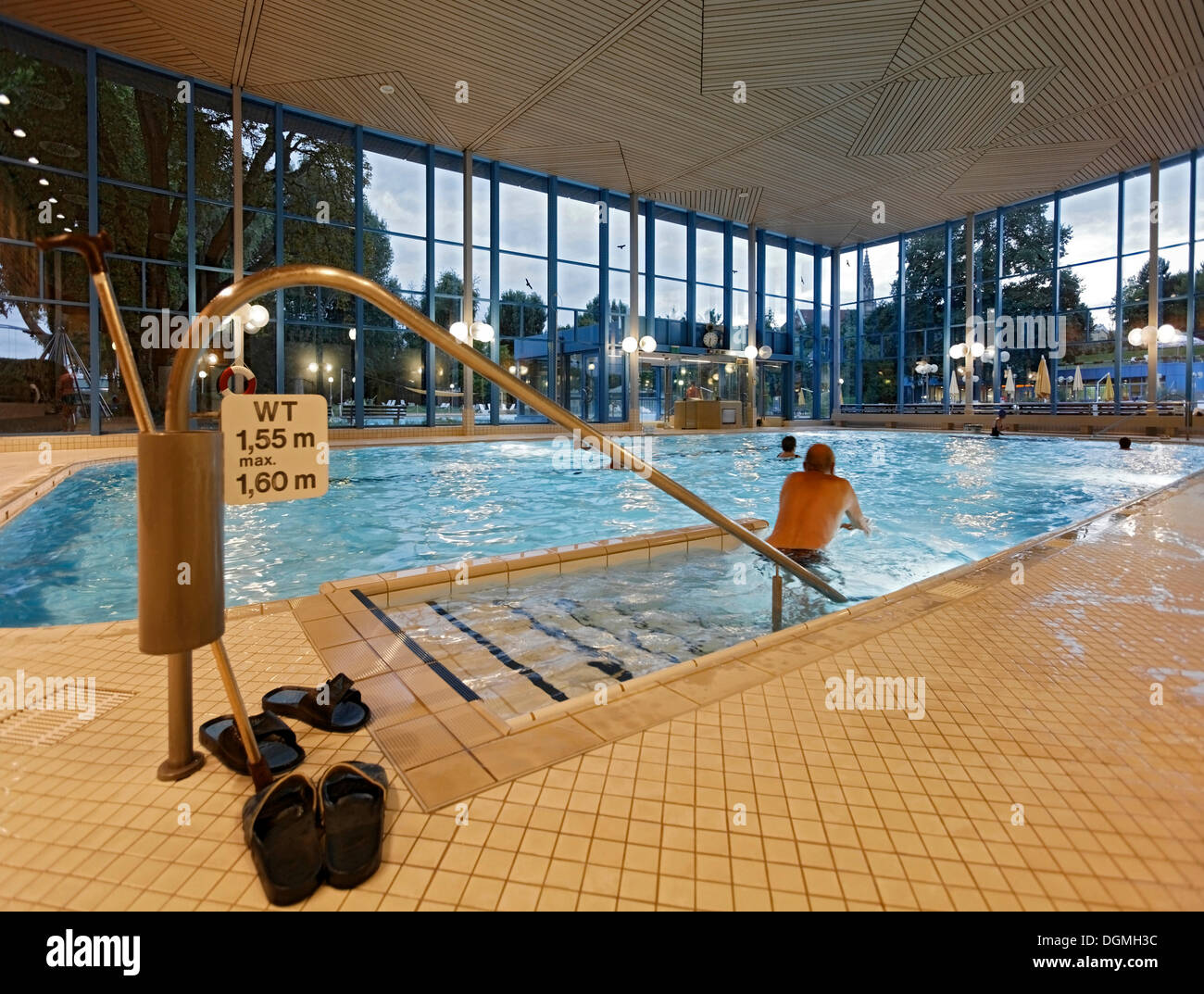 People Swimming In Water Mineral High Resolution Stock Photography and