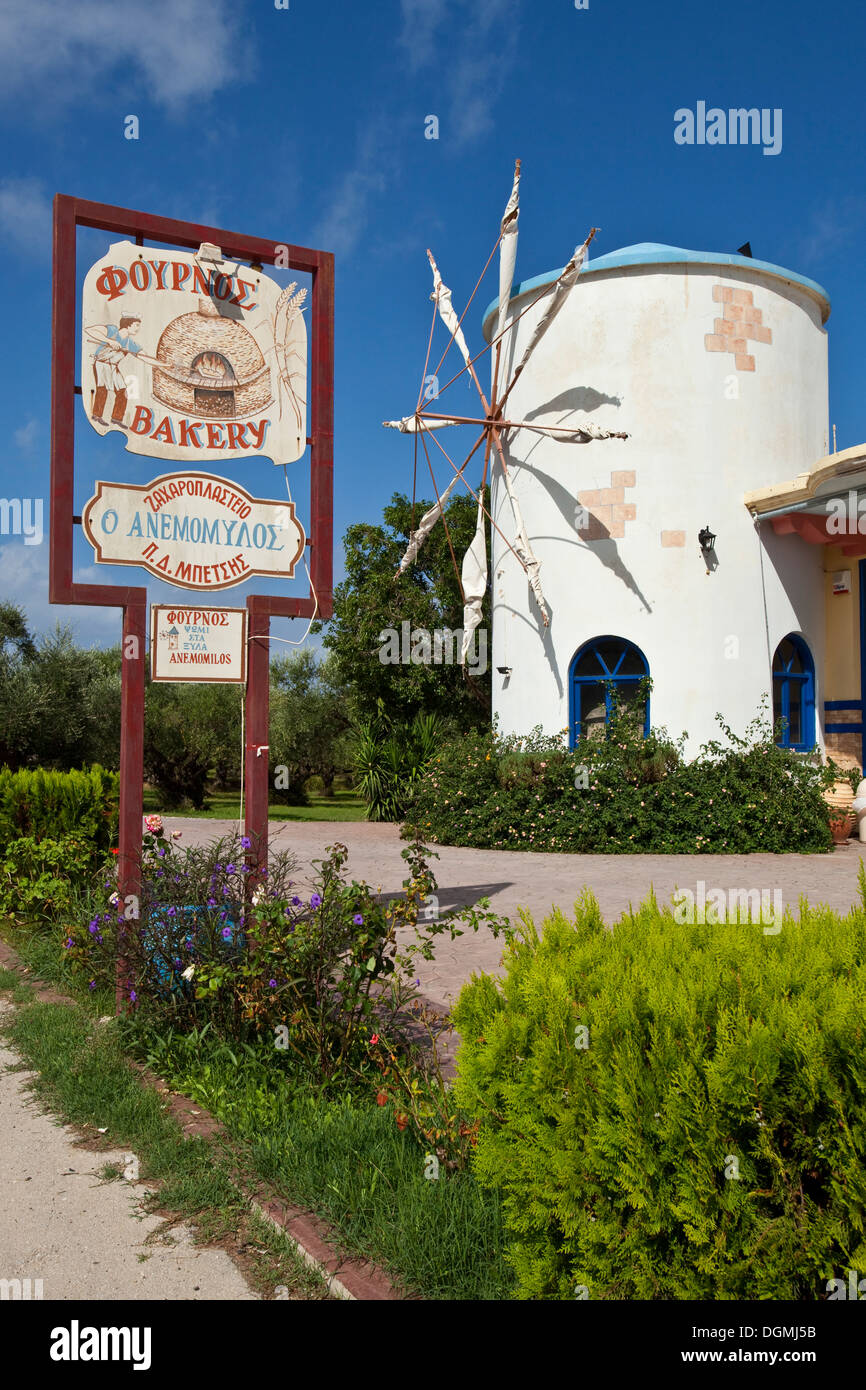 Bakery near Tsilivi, Zakynthos (Zante) Island, Greece Stock Photo Alamy