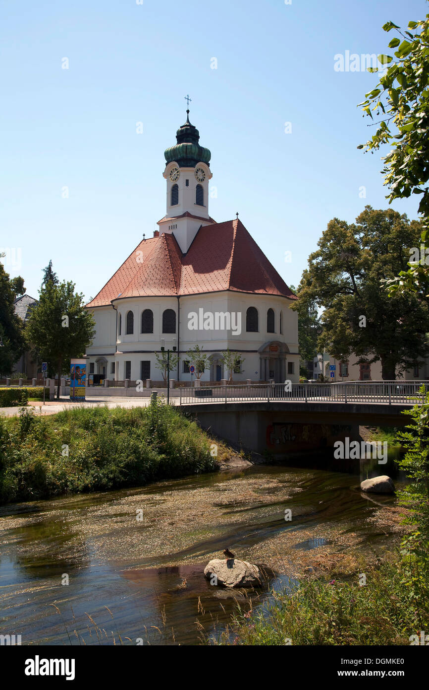 Christ Church in Donaueschingen, Schwarzwald-Baar district, Black Forest, Baden-Wuerttemberg, PublicGround Stock Photo