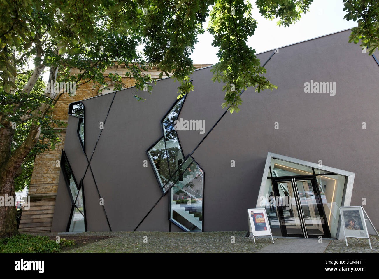 Felix Nussbaum Museum, architect Daniel Libeskind, Osnabruck, Lower Saxony Stock Photo