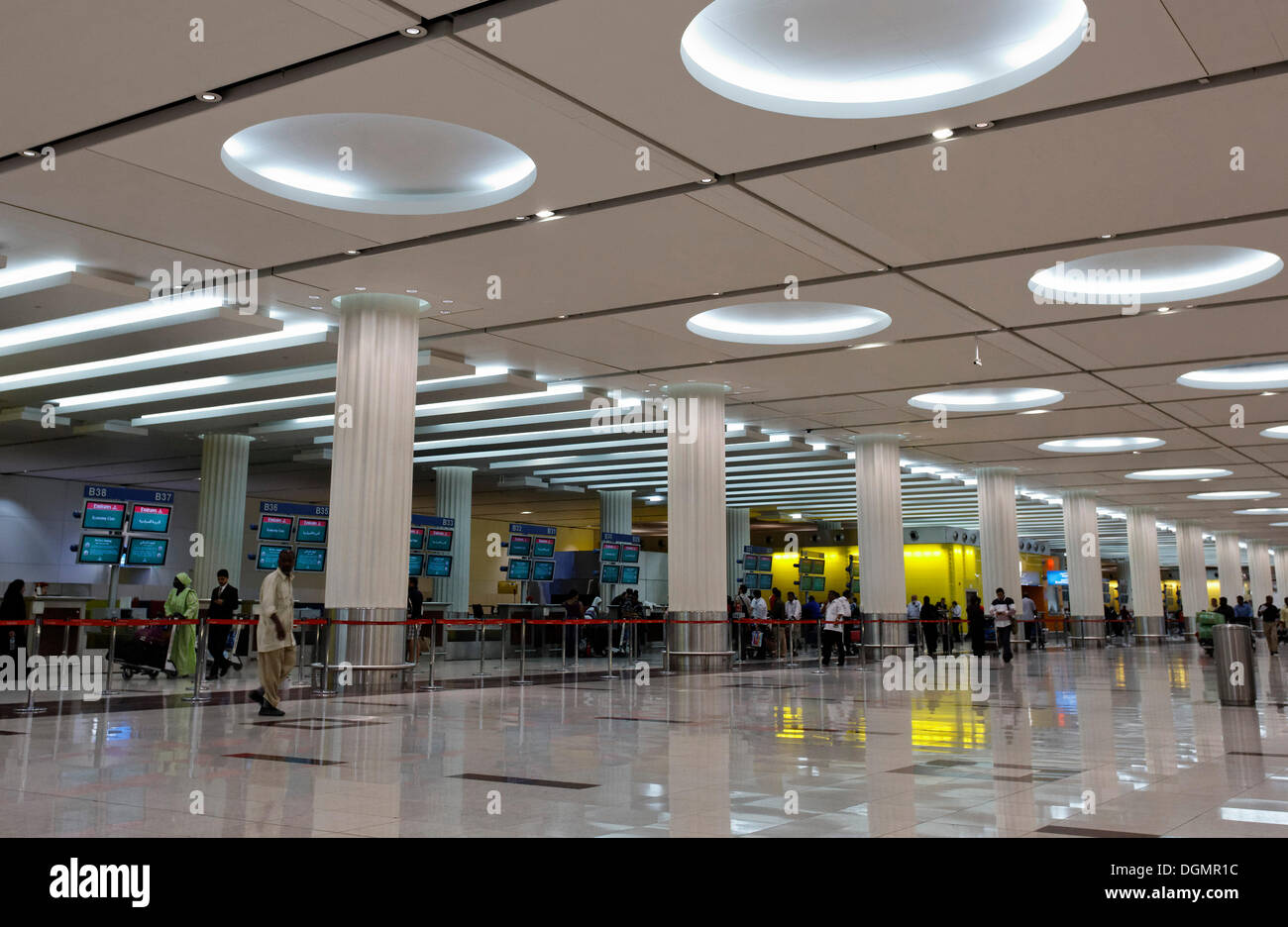 Check-in hall, Emirates Airlines, Dubai International