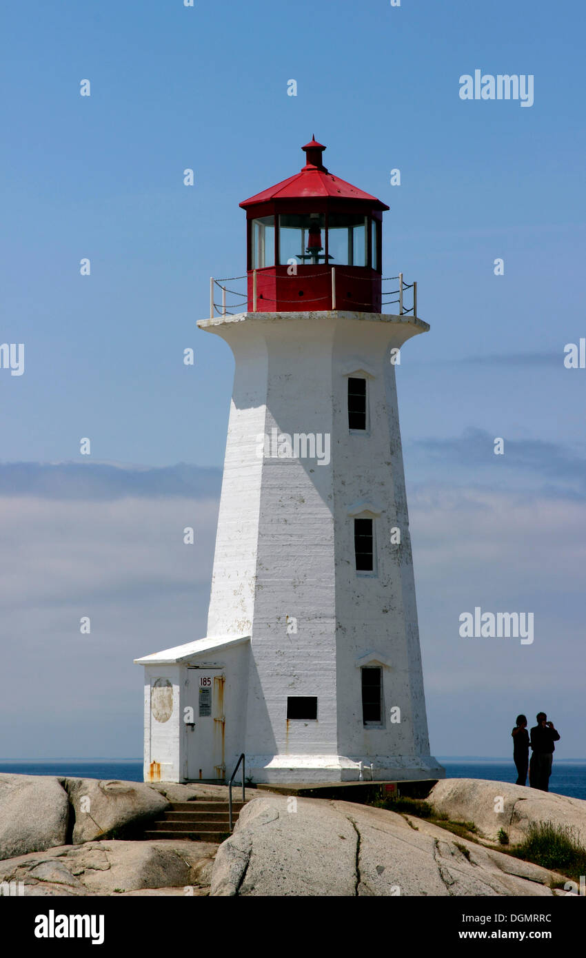 Peggy's Cove lighthouse, Halifax, Atlantic Coast, Maritime Provinces Stock Photo 61923328 Alamy