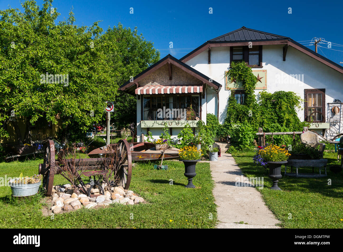 A home in Nanton, Alberta, Canada Stock Photo Alamy