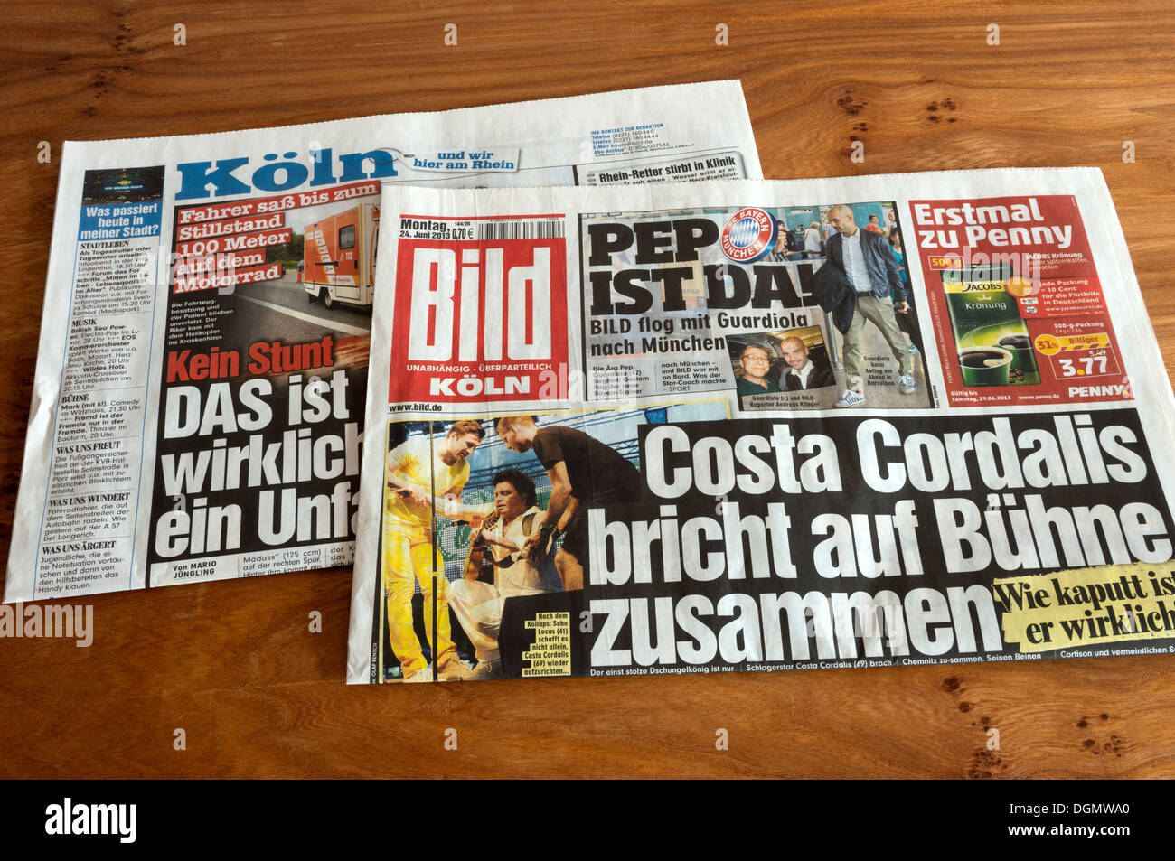 Bild newspaper (Cologne) Stock Photo