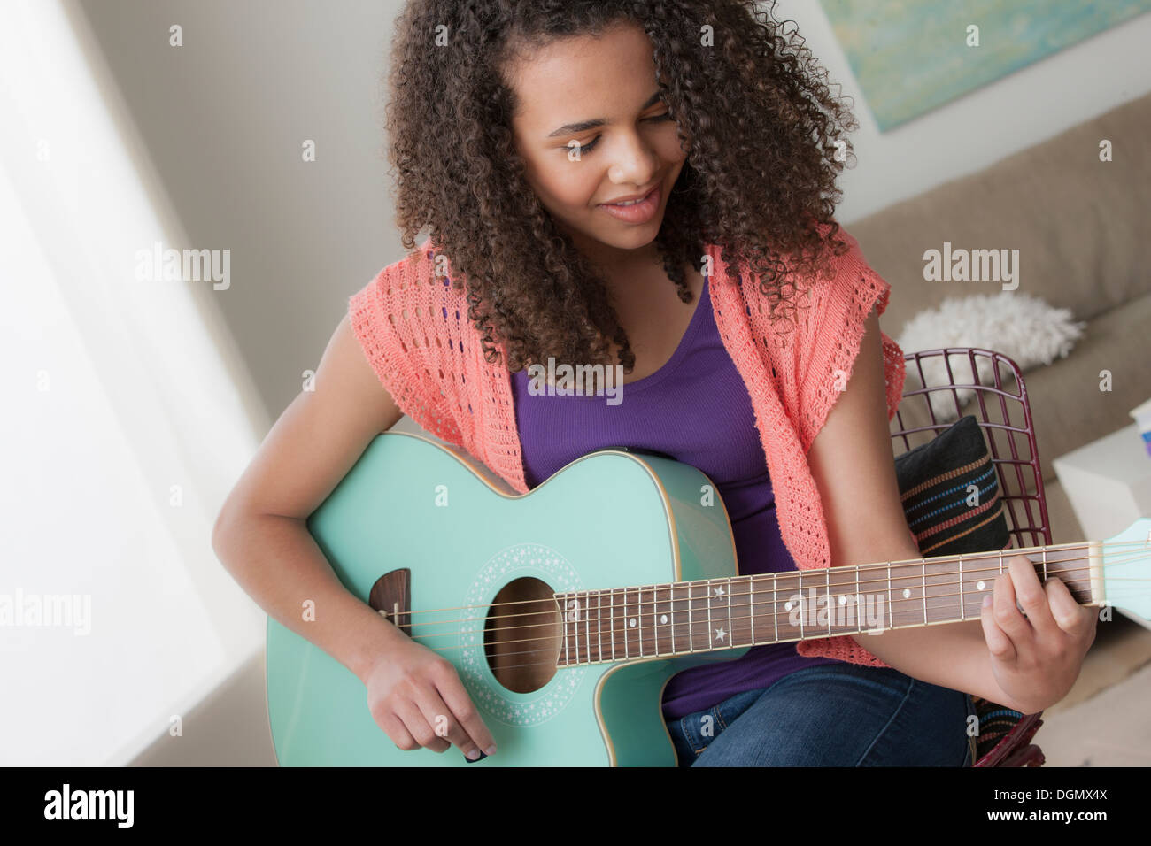 Trippy girl playing the Guitar buy (#12)