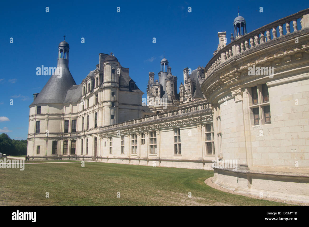 Chateau of Chambord, Loire Valley ('Garden of France'), France. Stock Photo