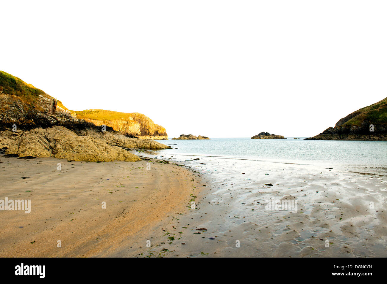 Harbour mouth, Solva, Pembrokeshire Stock Photo - Alamy