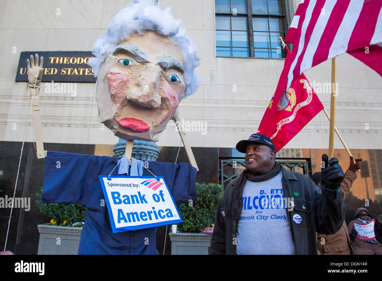 Detroit, Michigan Detroit city employees and other union members