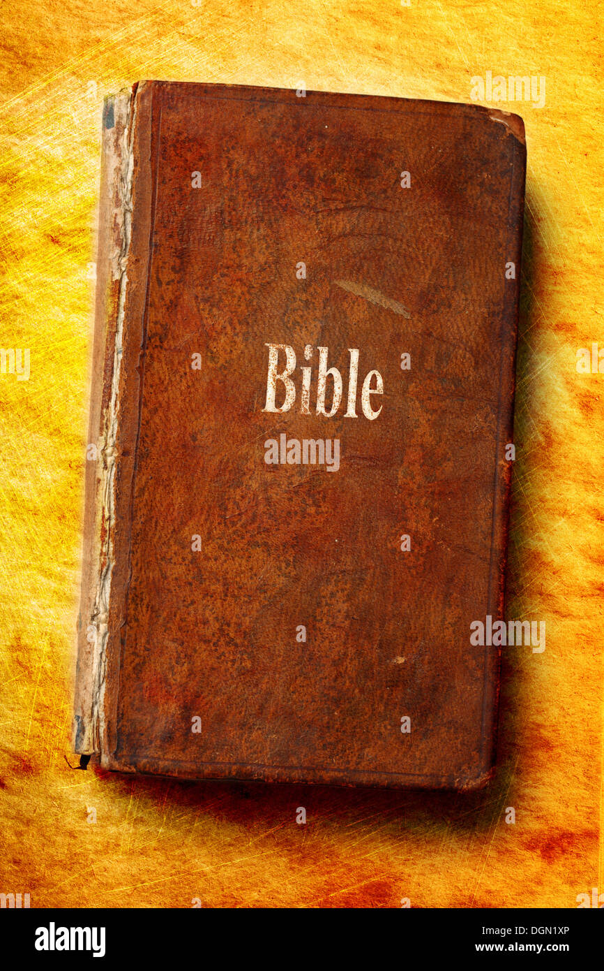 Old book on white background Stock Photo Alamy