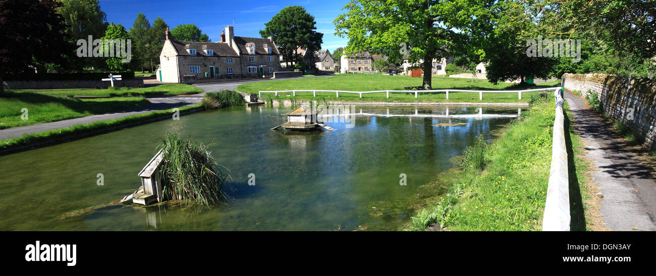 Summer view over barrowden village hi-res stock photography and images ...