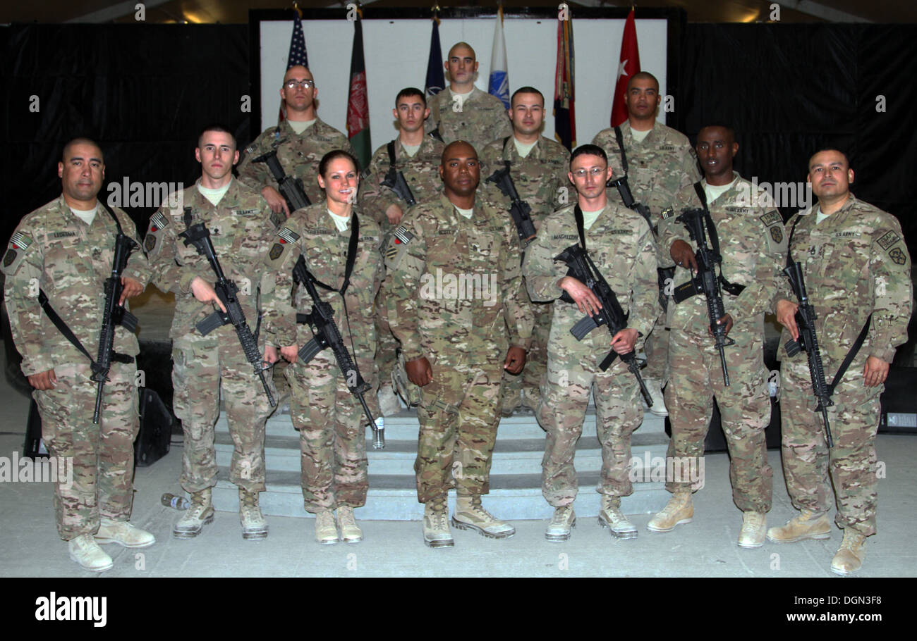 Soldier ten new arrivals