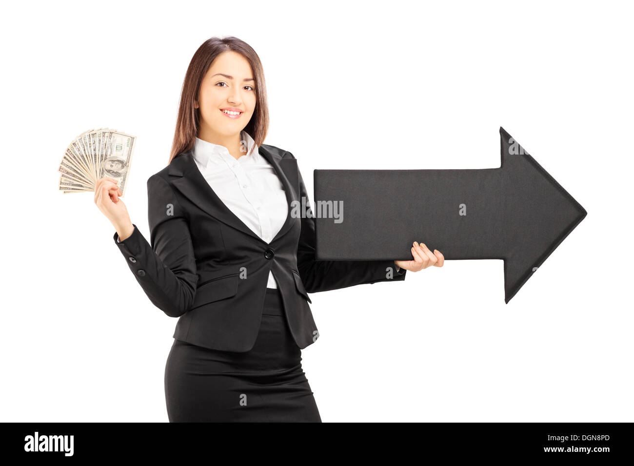 Arrow pointing to the right hi-res stock photography and images - Alamy