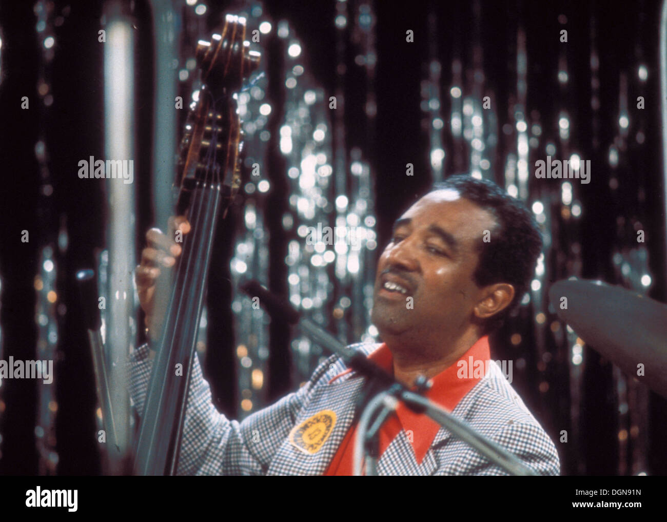 RAY BROWN (1926-2002) American jazz bass player about 1970 Stock Photo