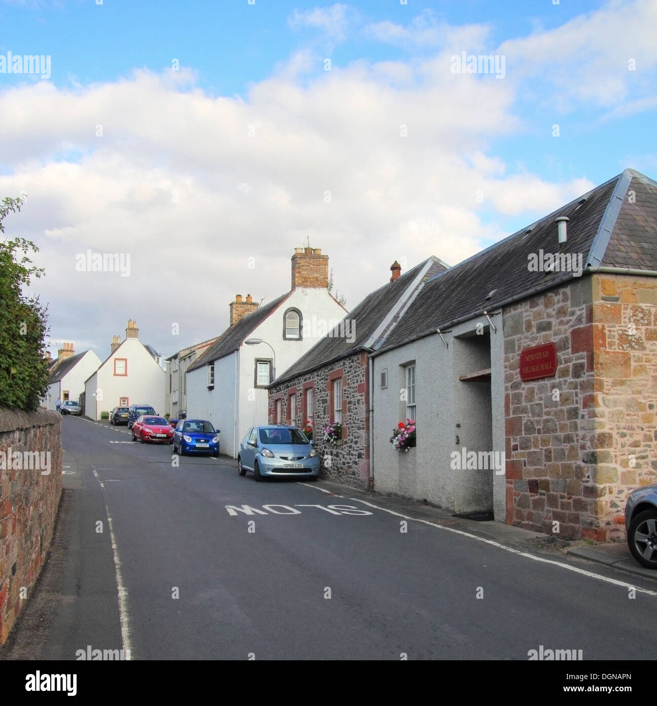 Newstead Village, Borders County, Scotland, UK Stock Photo Alamy