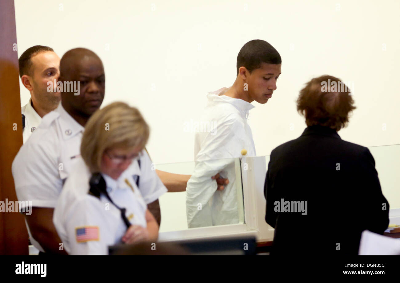 Colleen Ritzer Death Salem, Massachusetts, USA. 23rd Oct, 2013. 14-year-old Philip Chism is ...