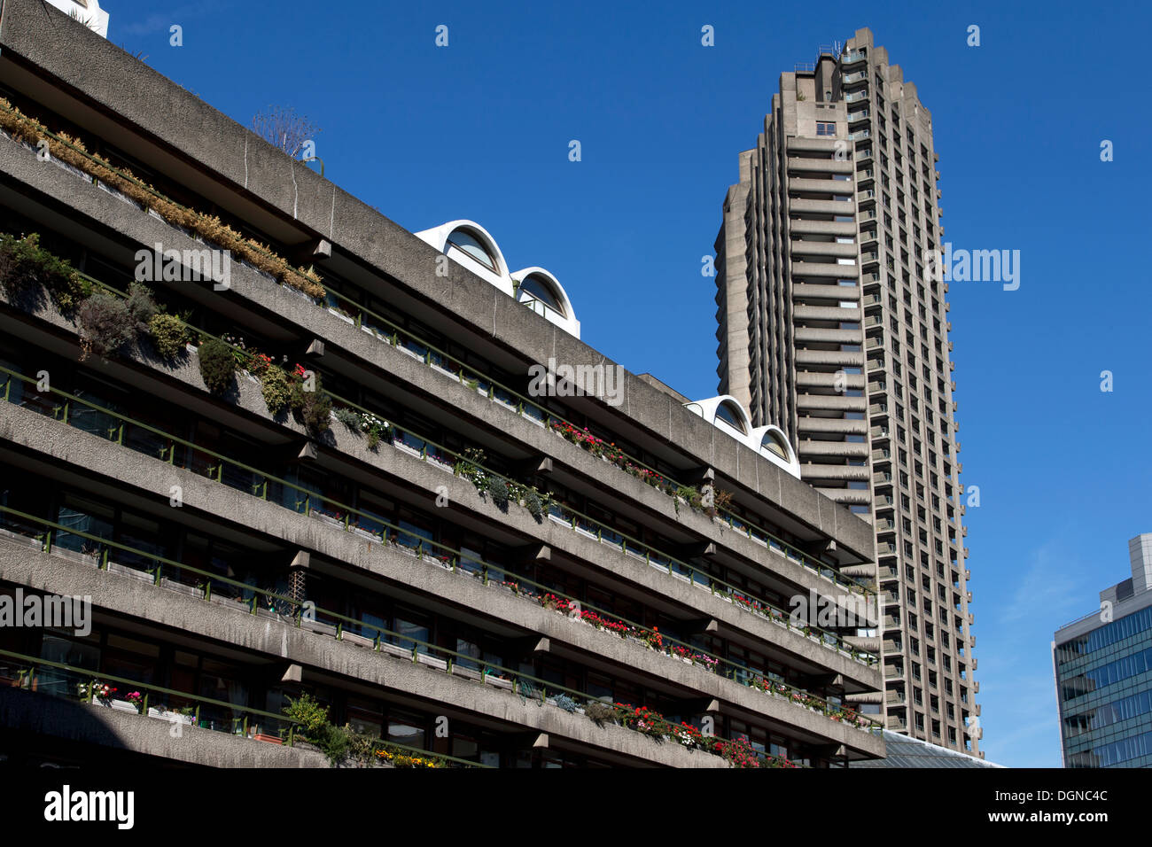 Gilbert House & Cromwell Tower, Apartment blocks, Barbican Centre