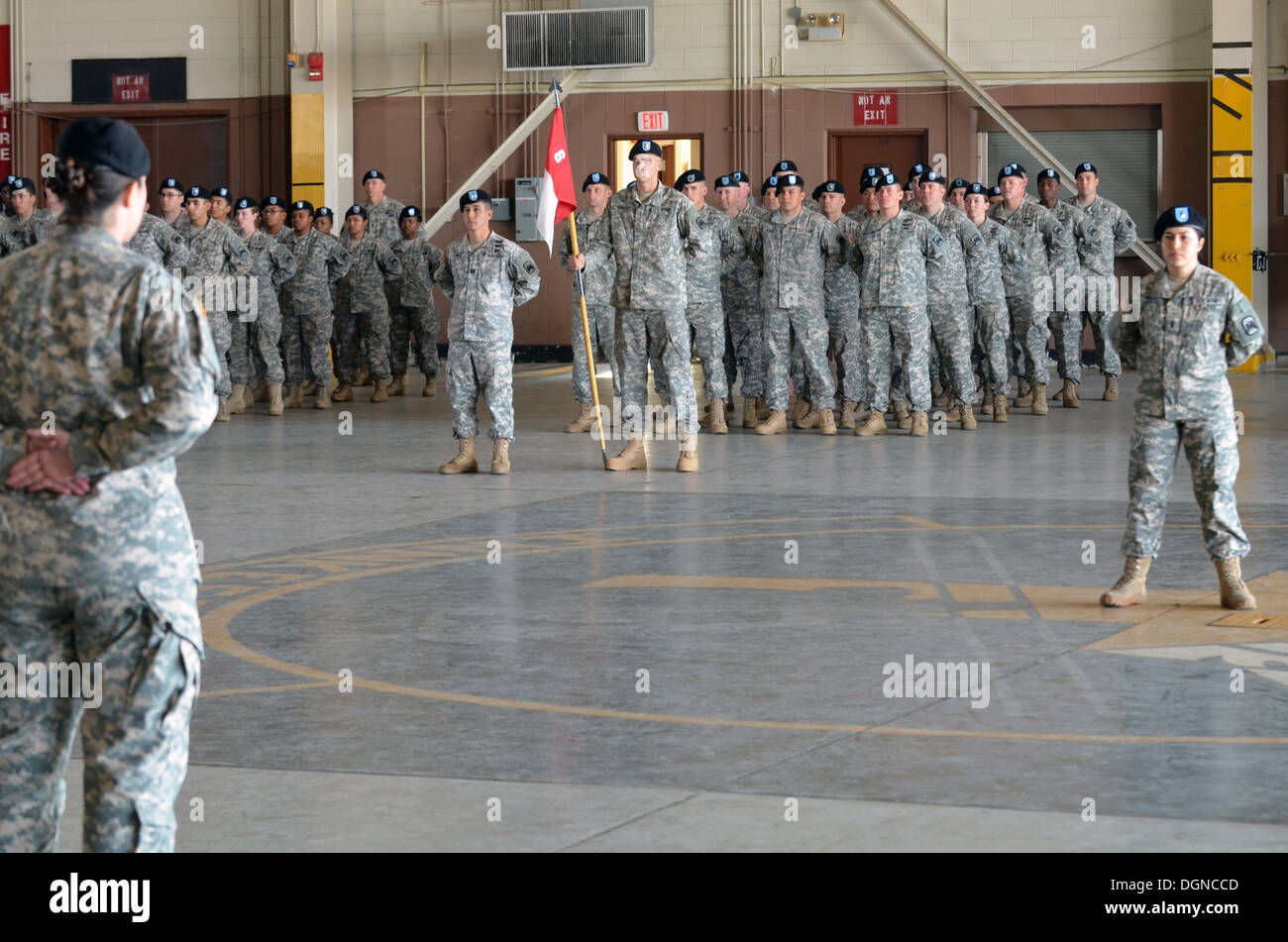 2ID welcomes new aviation squadron Stock Photo