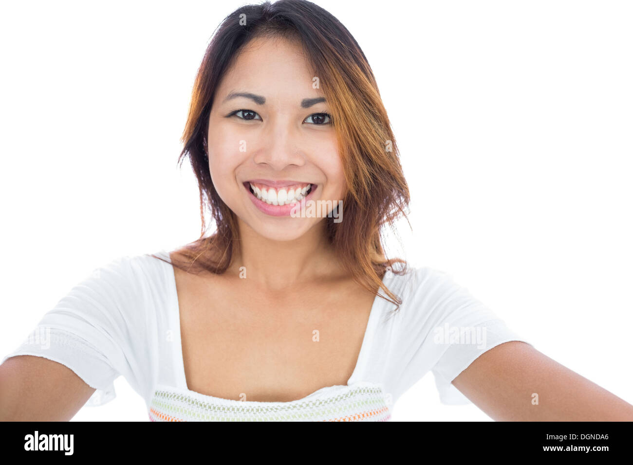 Asian woman brunette hi-res stock photography and images - Alamy