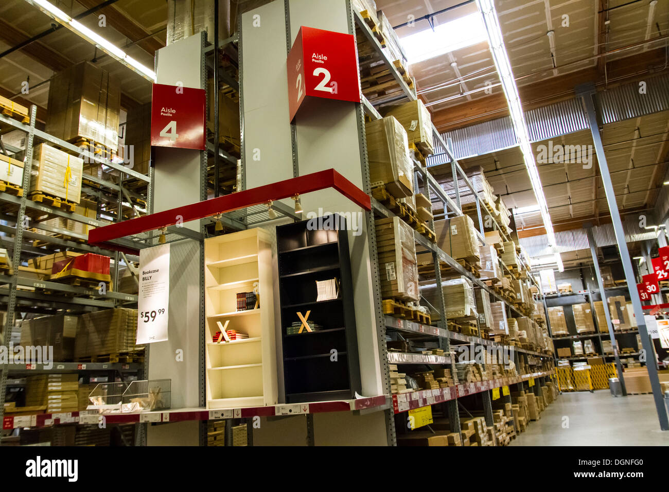 Inside The Ikea Store In Burbank Califorinia Stock Photo 61938800