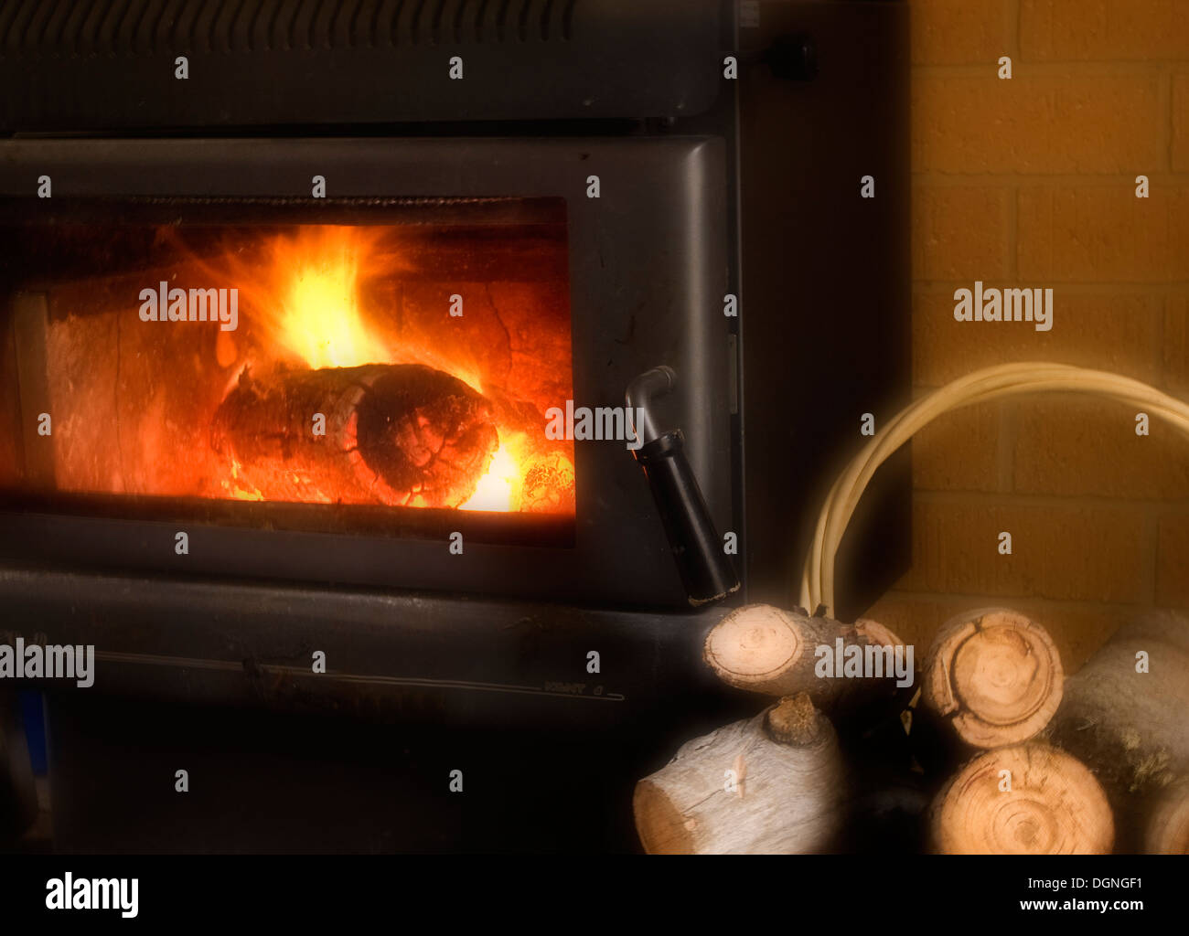 Home Comfort Wood Burning Stove Stock Photos Home Comfort Wood