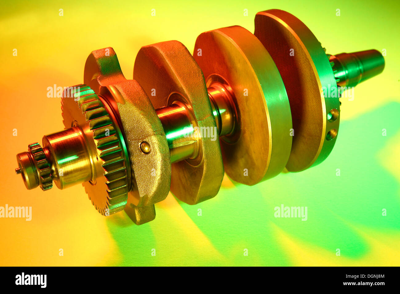 Crankshaft Kawasaki ER6 Stock Photo Alamy