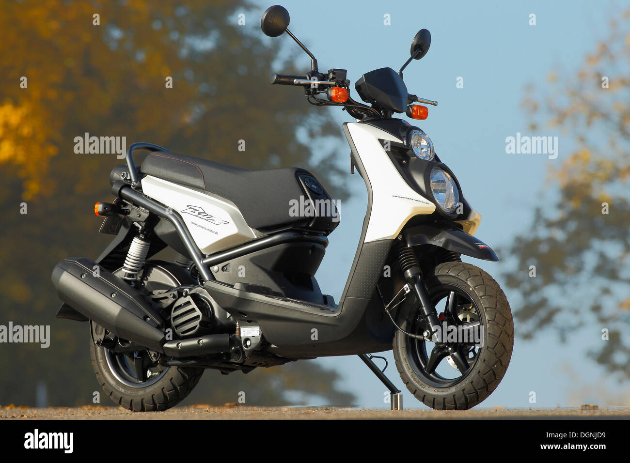 Yamaha BWs 125 motor scooter Stock Photo