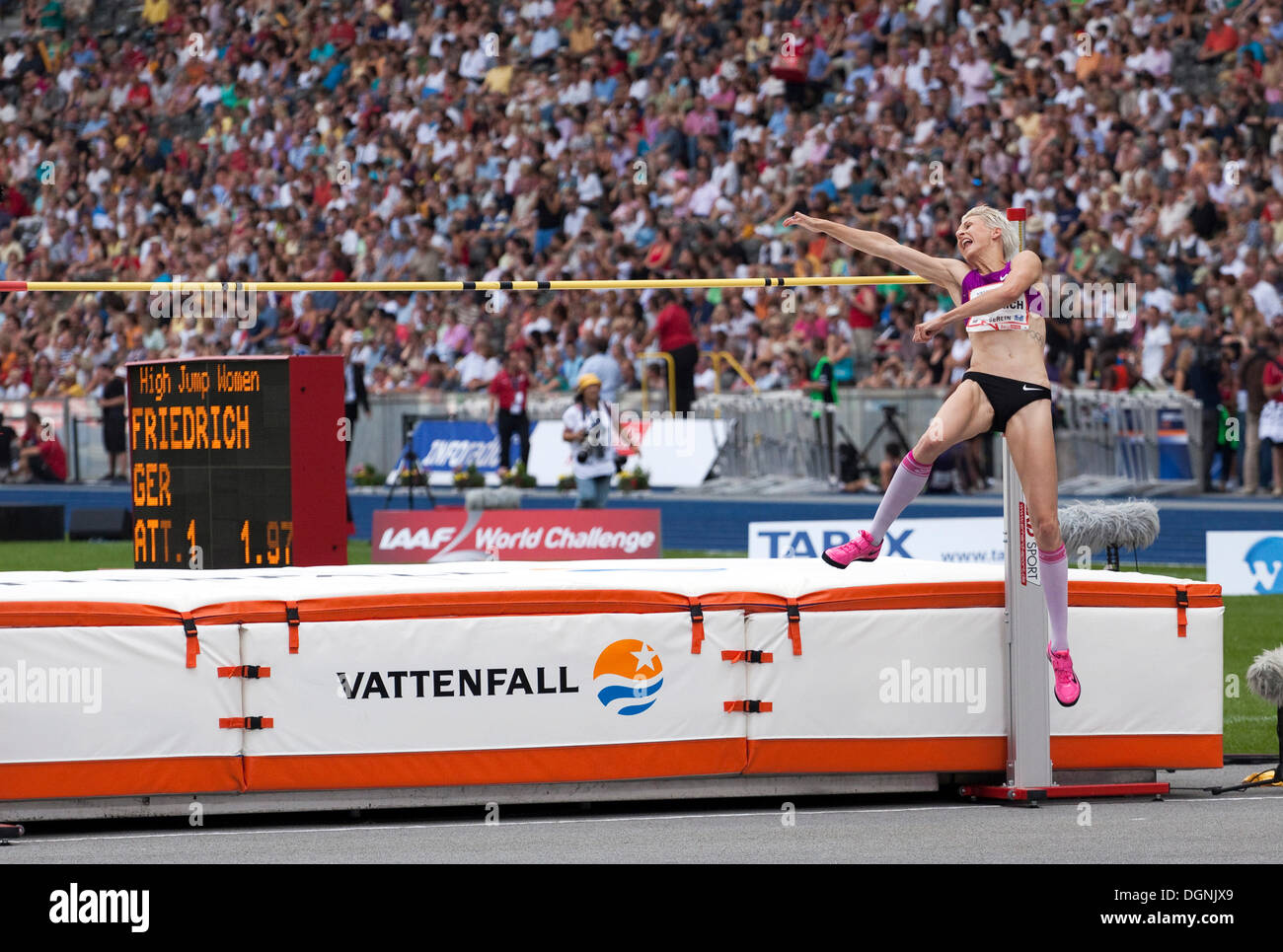 German athlete (high jumper) hi-res stock photography and images - Alamy