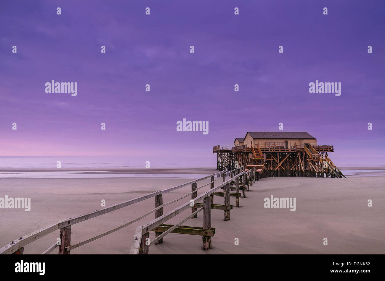 Stilt House, St. PeterOrding, Eiderstedt peninsula, Northern Friesland