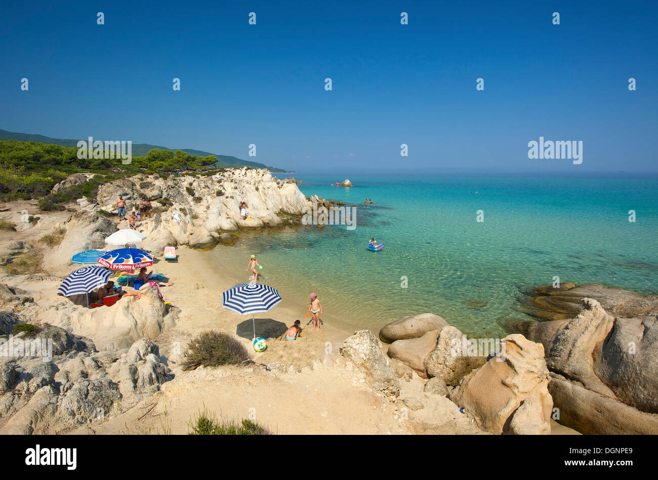 Portokali Beach Kavourotrypes Sithonia Halkidiki Greece