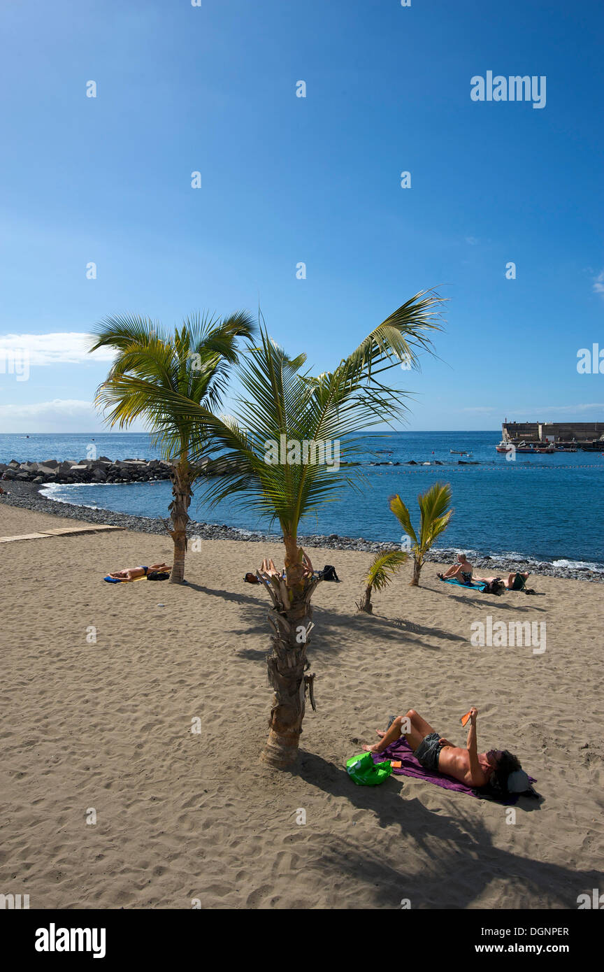 San Juan beach, Tenerife, Canary Islands, Spain, Europe Stock Photo