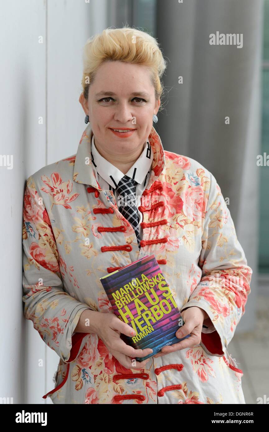 Mariola Brillowska , at the 65. Frankfurt Book Fair in Frankfurt Main