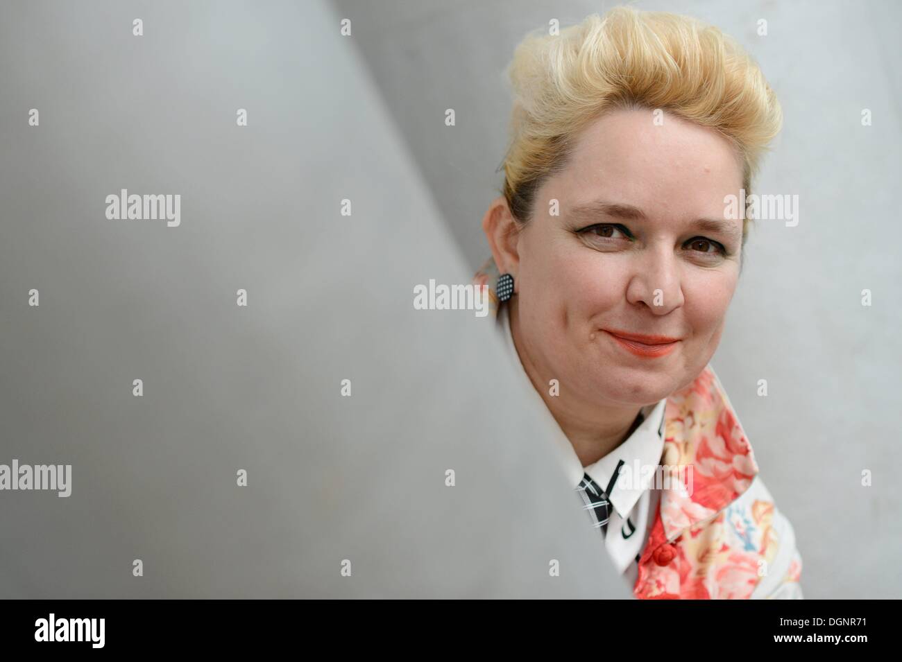 Mariola Brillowska , at the 65. Frankfurt Book Fair in Frankfurt Main