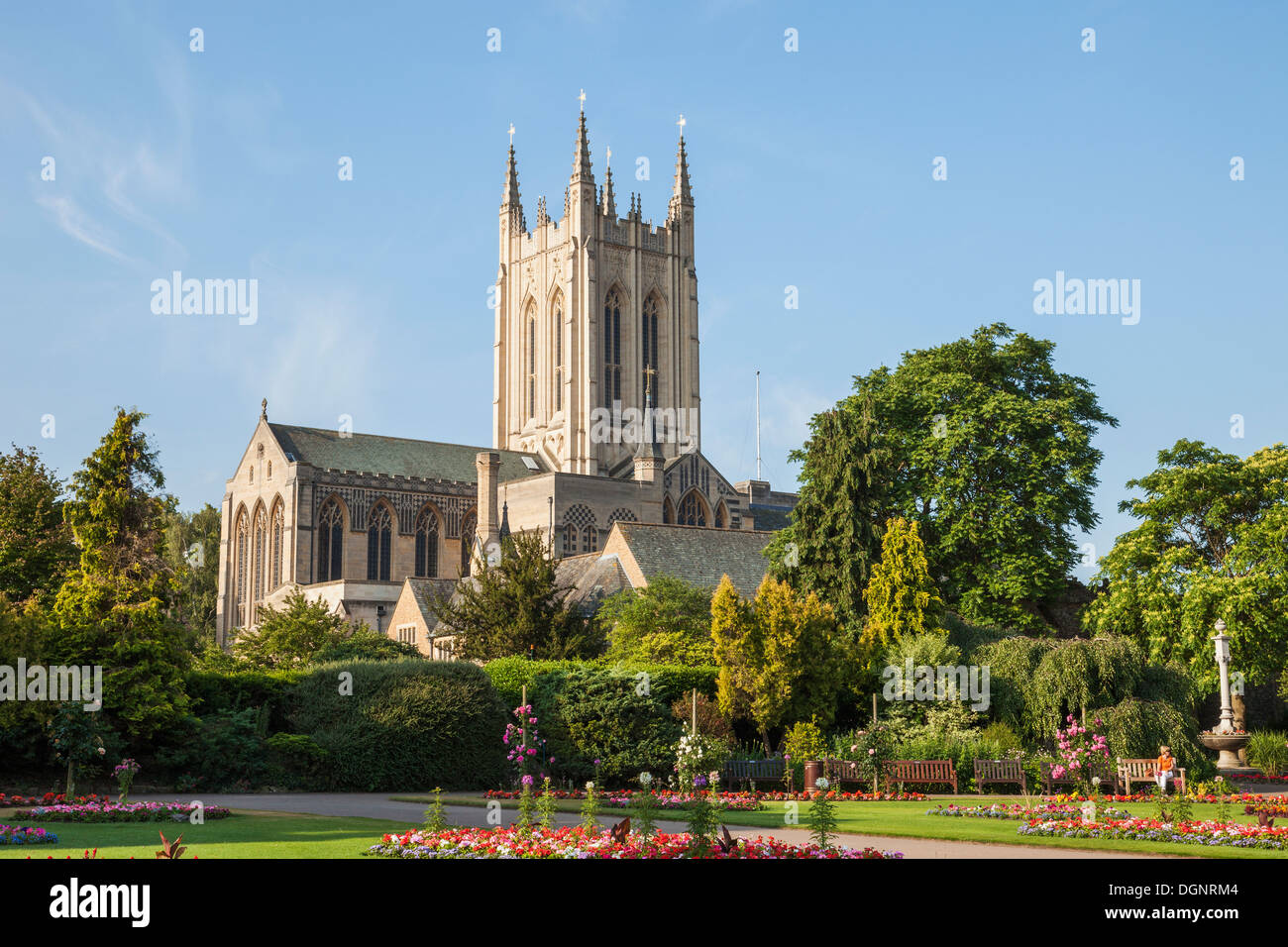 England,East Anglia,Bury St.Edmunds,St Edmundsbury Cathedral Stock ...